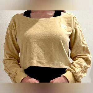 Adidas crop sweatshirt